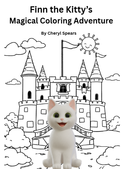 Finn the Kitty's Magical Coloring Adventure cover